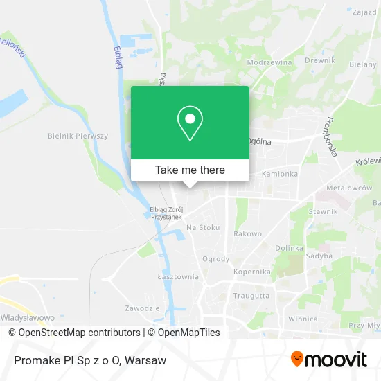 Promake Pl Sp z o O map