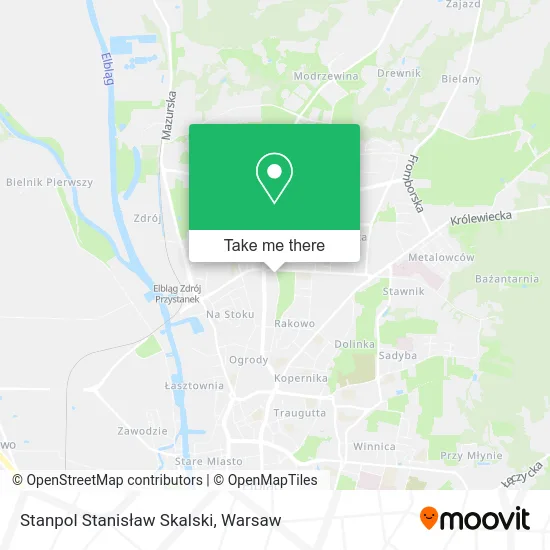Stanpol Stanisław Skalski map