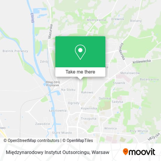 Międzynarodowy Instytut Outsorcingu map