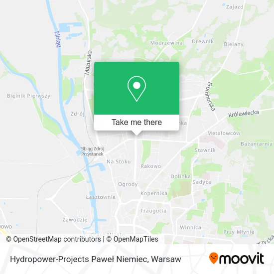 Hydropower-Projects Paweł Niemiec map