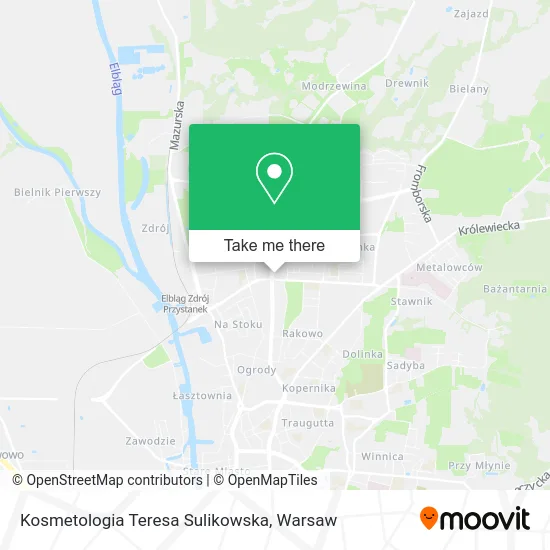 Карта Kosmetologia Teresa Sulikowska