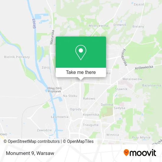 Monument 9 map