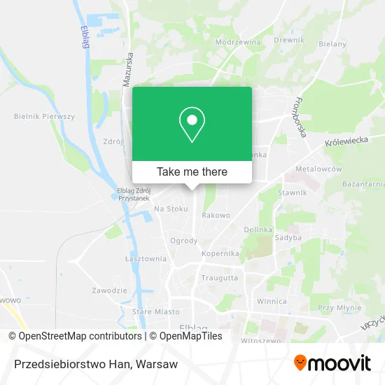 Карта Przedsiebiorstwo Han