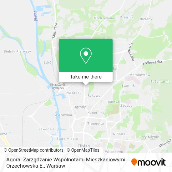 Agora. Zarządzanie Wspólnotami Mieszkaniowymi. Orzechowska E. map
