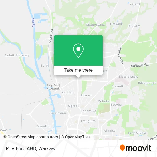 RTV Euro AGD map