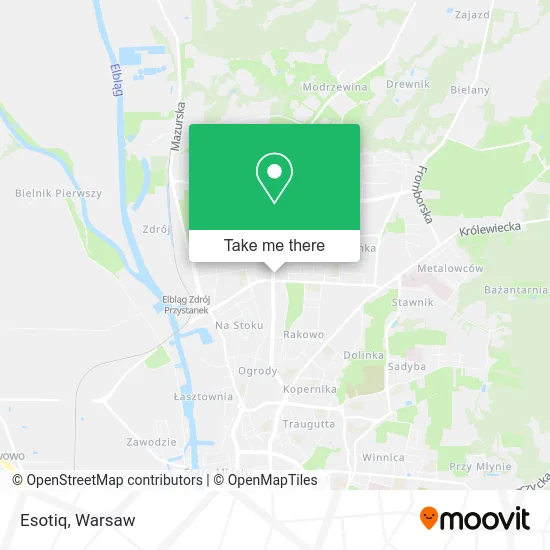 Esotiq map