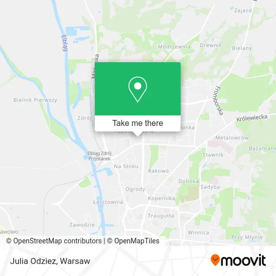 Julia Odziez map