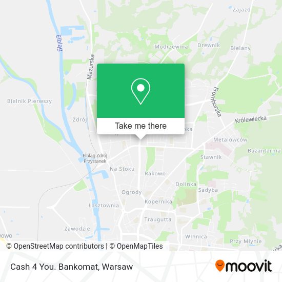 Cash 4 You. Bankomat map