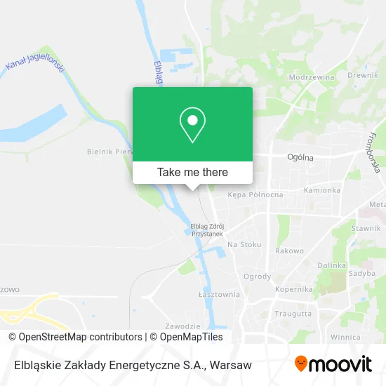 Elbląskie Zakłady Energetyczne S.A. map