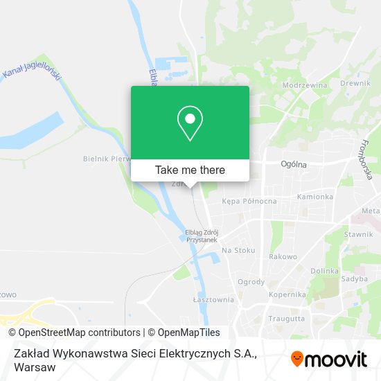 Zakład Wykonawstwa Sieci Elektrycznych S.A. map