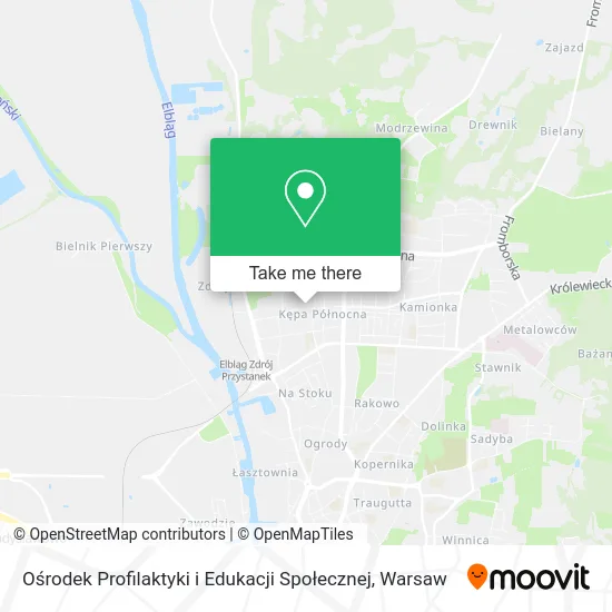 Ośrodek Profilaktyki i Edukacji Społecznej map