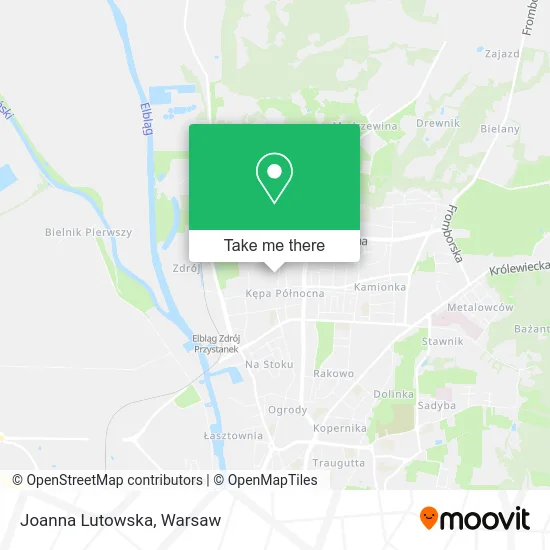 Joanna Lutowska map