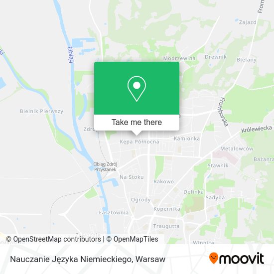 Nauczanie Języka Niemieckiego map