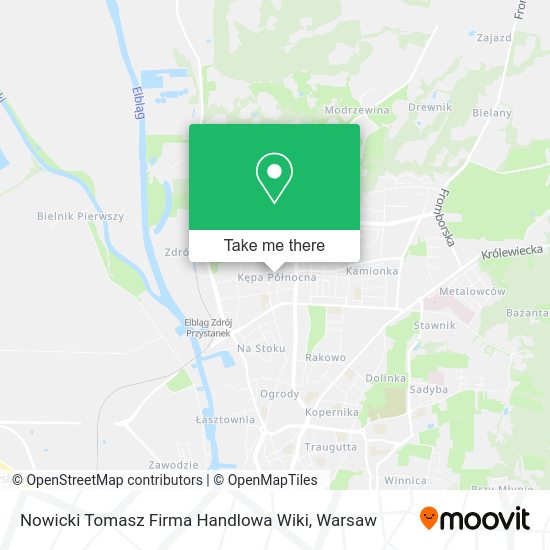 Nowicki Tomasz Firma Handlowa Wiki map