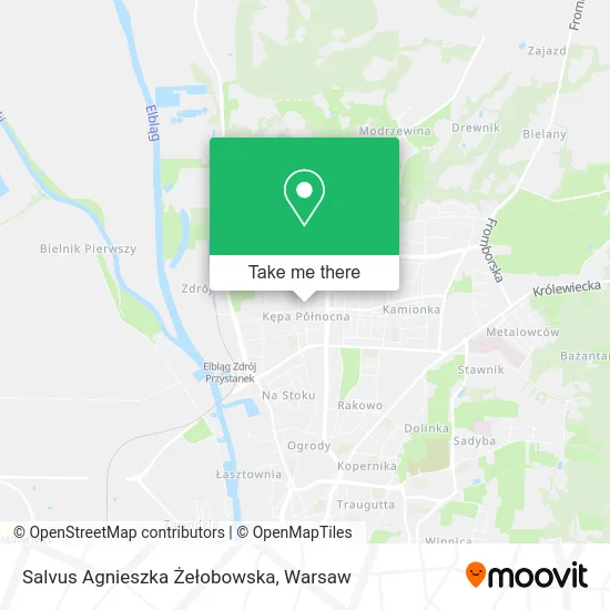 Salvus Agnieszka Żełobowska map