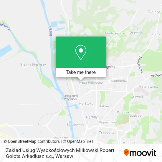 Zakład Usług Wysokościowych Miłkowski Robert Gołota Arkadiusz s.c. map
