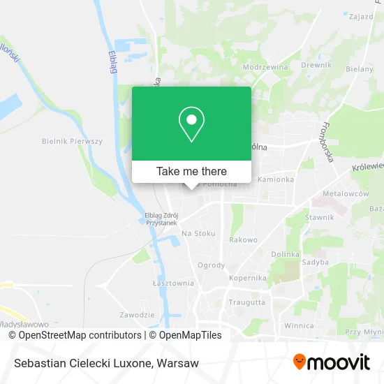 Sebastian Cielecki Luxone map