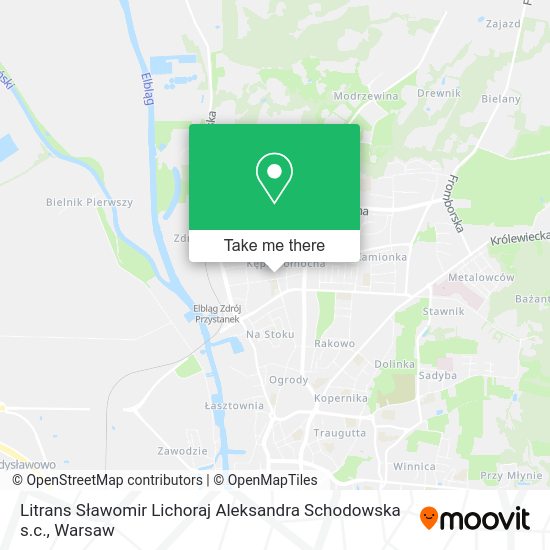 Litrans Sławomir Lichoraj Aleksandra Schodowska s.c. map