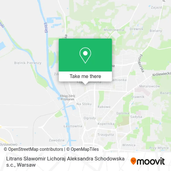 Litrans Sławomir Lichoraj Aleksandra Schodowska s.c. map