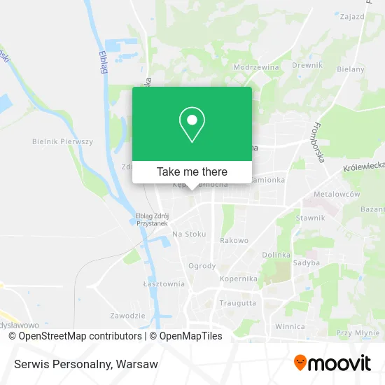 Serwis Personalny map