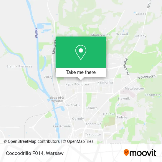Coccodrillo F014 map