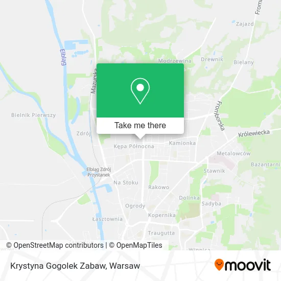 Карта Krystyna Gogolek Zabaw