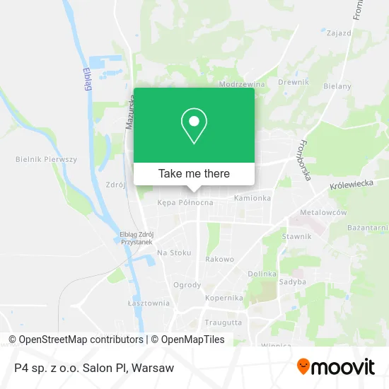 P4 sp. z o.o. Salon Pl map
