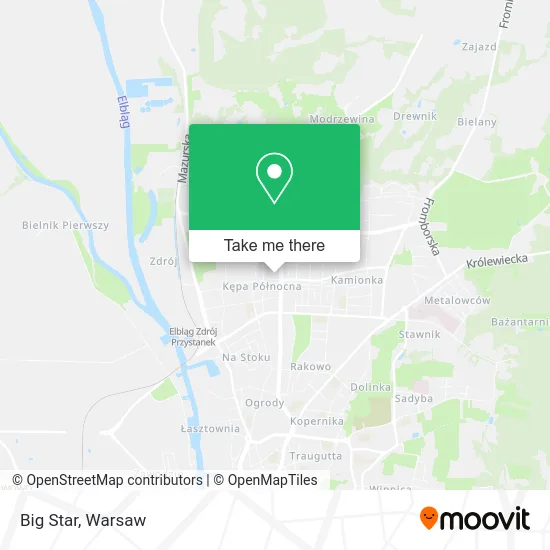 Big Star map