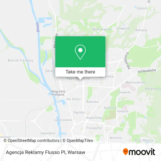 Agencja Reklamy Flusso Pl map