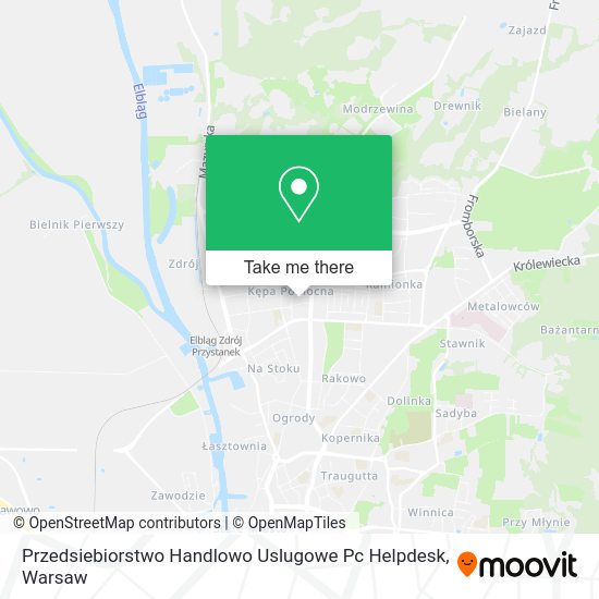 Przedsiebiorstwo Handlowo Uslugowe Pc Helpdesk map