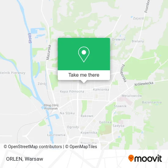 ORLEN map