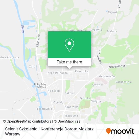 Selenit Szkolenia i Konferencje Dorota Maziarz map