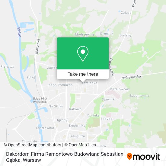 Dekordom Firma Remontowo-Budowlana Sebastian Gębka map