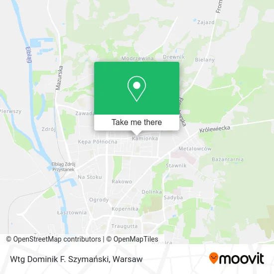 Wtg Dominik F. Szymański map