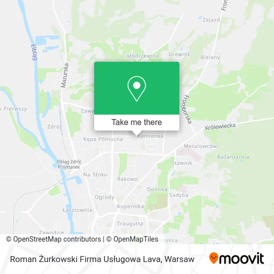 Roman Żurkowski Firma Usługowa Lava map