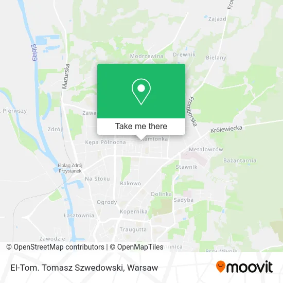 El-Tom. Tomasz Szwedowski map