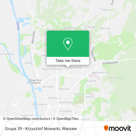 Grupa 39 - Krzysztof Nowacki map