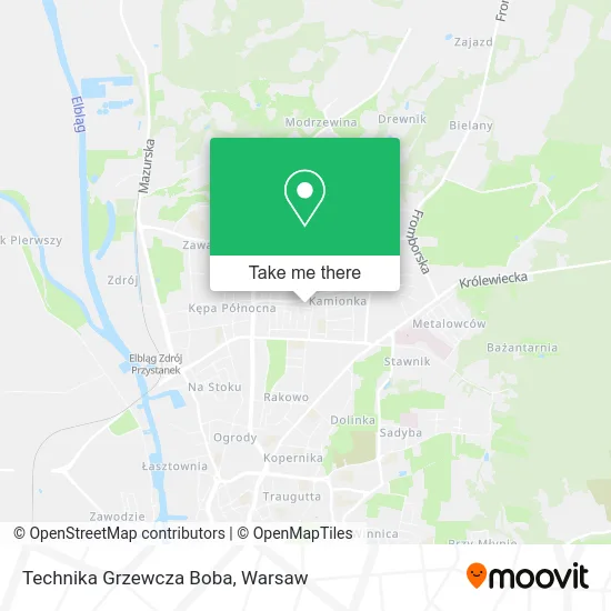 Technika Grzewcza Boba map