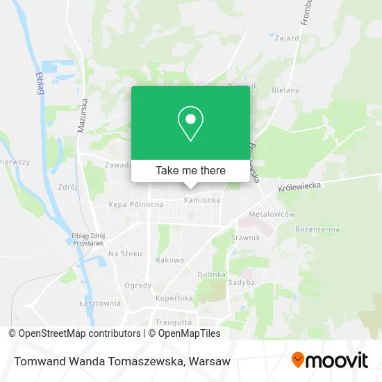 Карта Tomwand Wanda Tomaszewska