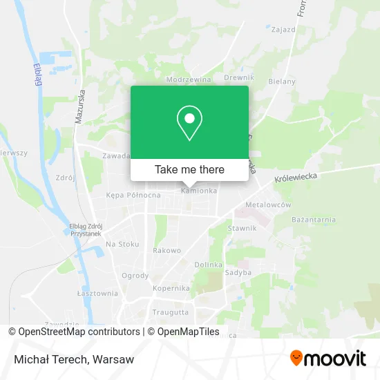Michał Terech map
