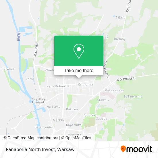 Fanaberia North Invest map