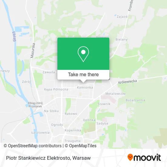 Piotr Stankiewicz Elektrosto map