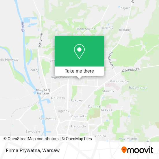 Firma Prywatna map