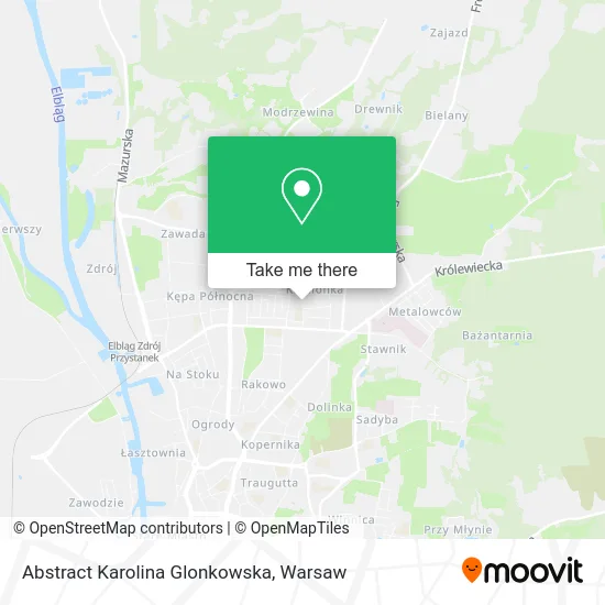 Abstract Karolina Glonkowska map