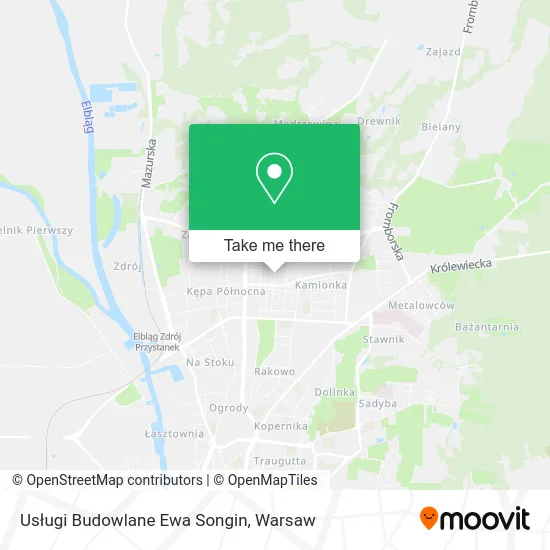Usługi Budowlane Ewa Songin map