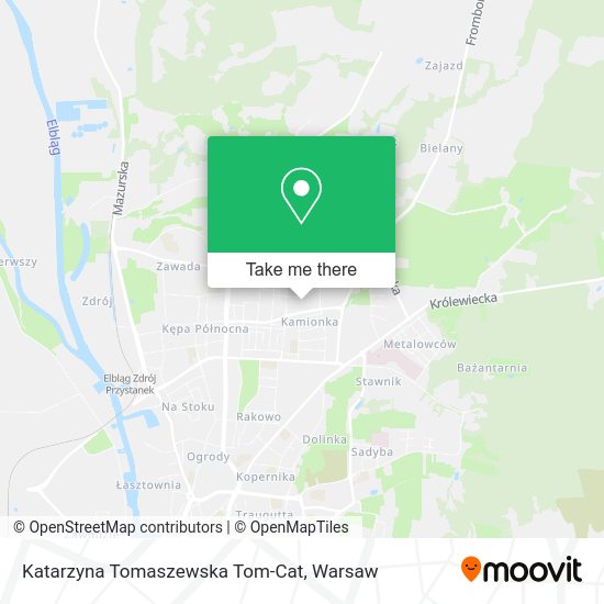 Katarzyna Tomaszewska Tom-Cat map