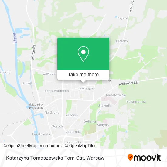 Katarzyna Tomaszewska Tom-Cat map