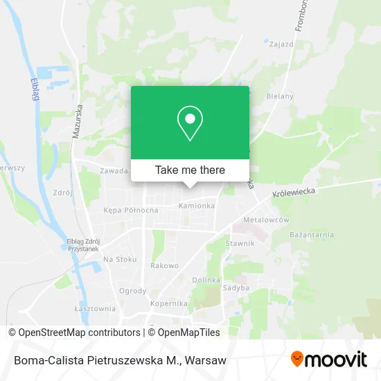 Boma-Calista Pietruszewska M. map
