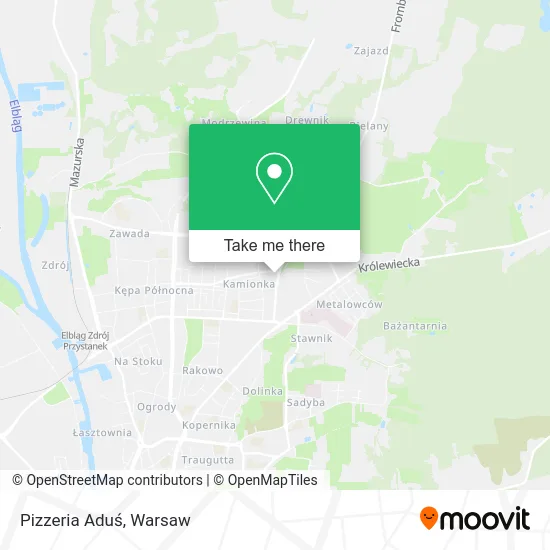 Pizzeria Aduś map