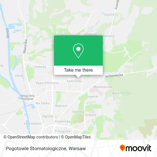 Pogotowie Stomatologiczne map